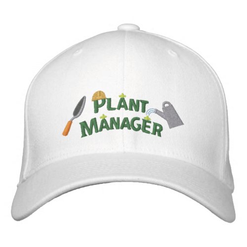 Plant Manager 2 Embroidered Baseball Cap