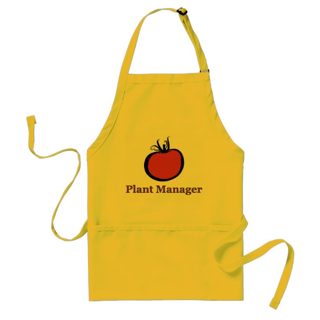 Plant Manager Adult Apron (Front)
