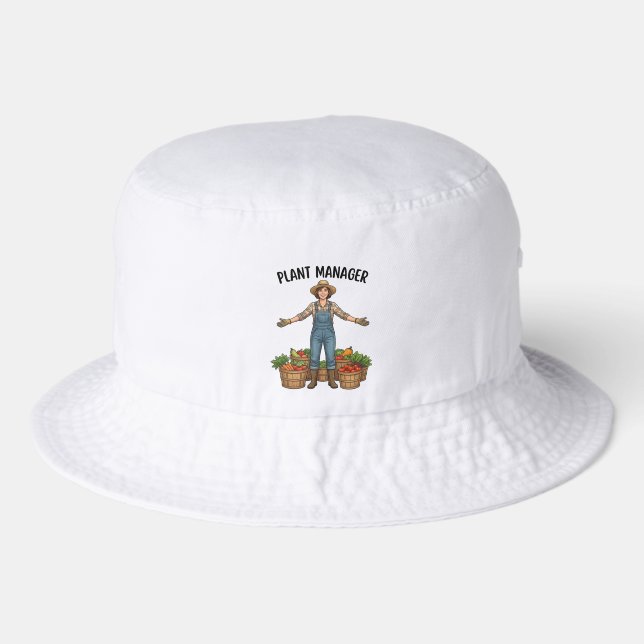 Plant Manager  Bucket Hat (Front)