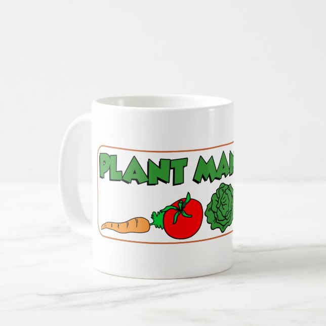 Plant Manager Gardening Coffee Mug (Front Left)