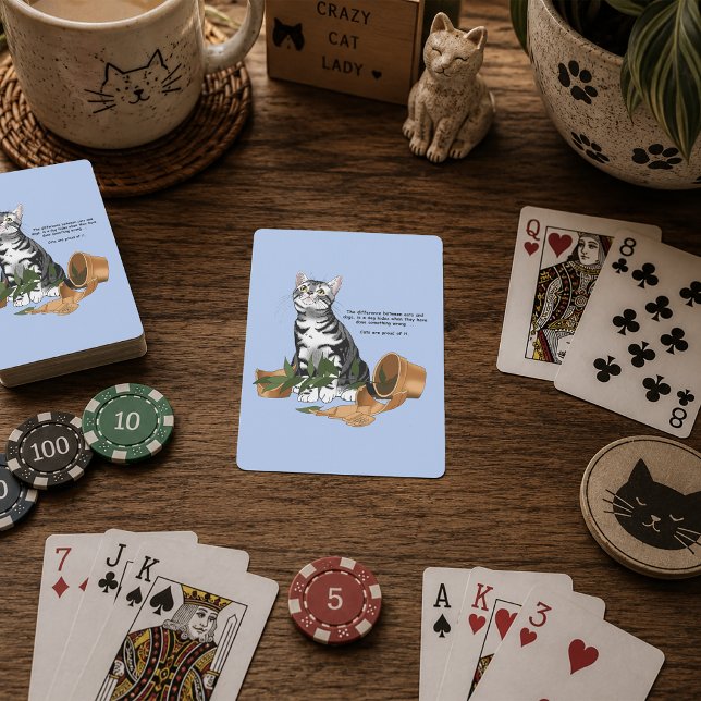 Plant Mischief Cat Poker Cards (Creator Uploaded)