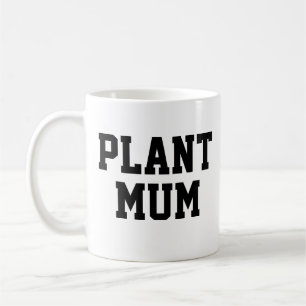 Plant mom coffee mug