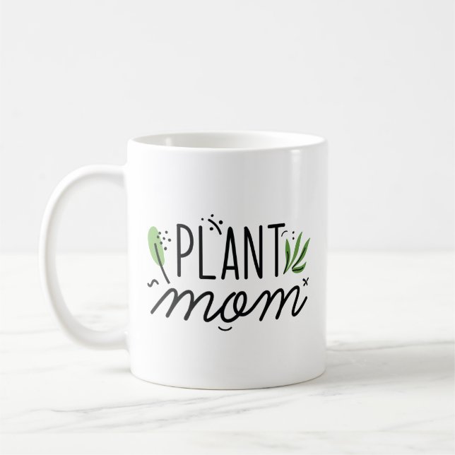 Plant Mom Coffee Mug (Left)