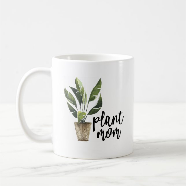 Plant Mom Coffee Mug (Left)