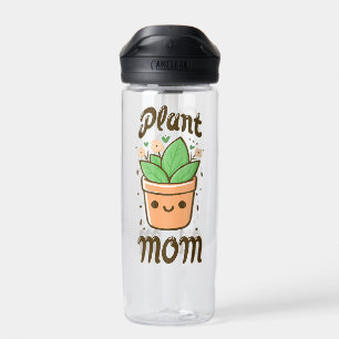 Plant Mom Cute Mothers Day Mom Life  Water Bottle