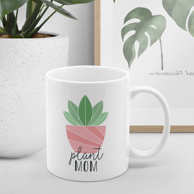 Plant Mom | Cute Plant Lover Coffee Mug (Creator Uploaded)