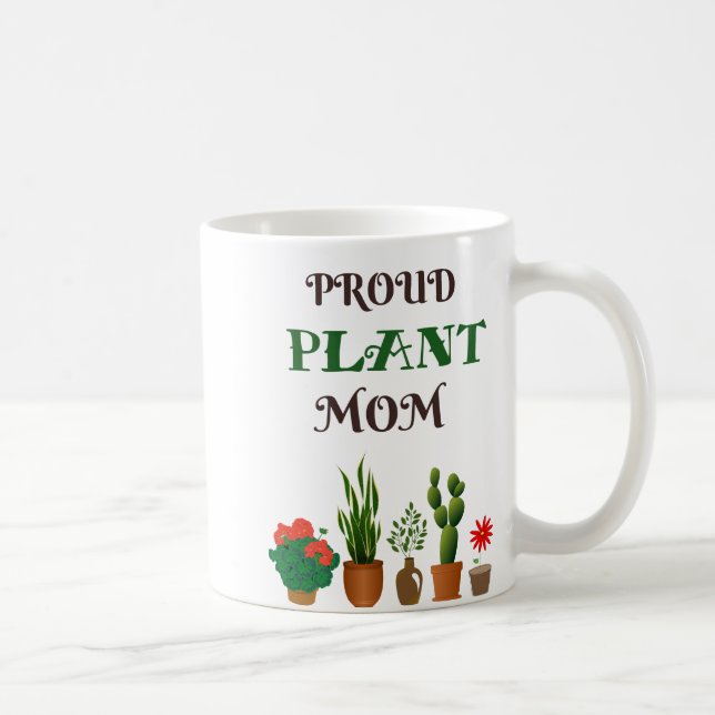 Plant Mom Fuel Coffee Mug (Right)