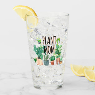 Plant Mom -Gardening, Planter Gift For Mom Glass