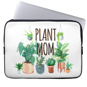 Plant Mom -Gardening, Planter Gift For Mom Laptop Sleeve