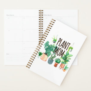 Plant Mom -Gardening, Planter Gift For Mom Planner