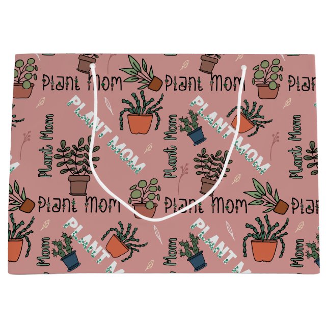 Plant Mom Gift Bag (Front)