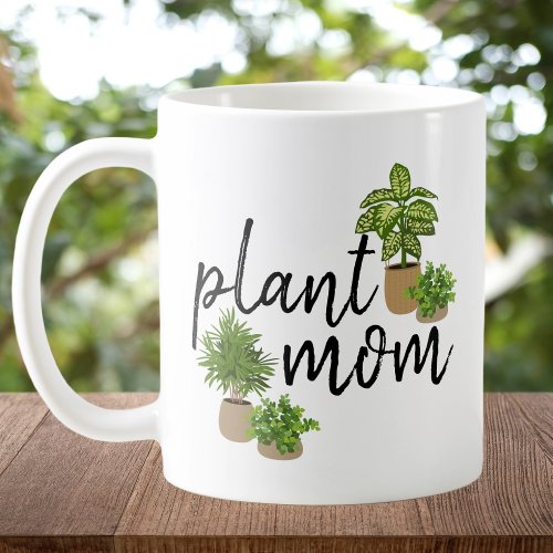 Plant Mom Indoor Plants Coffee Mug