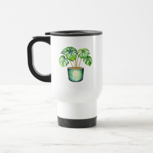 Plant Mom Monstera plant Travel Mug