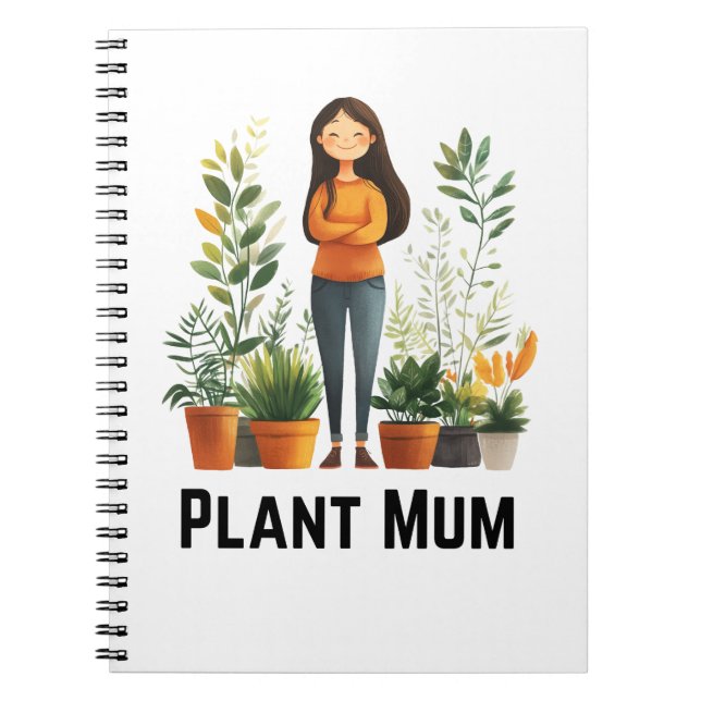 Plant Mom Notebook (Front)