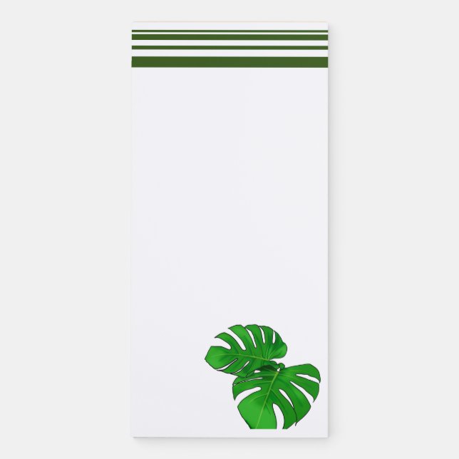 Plant Monstera Notepad (Front)