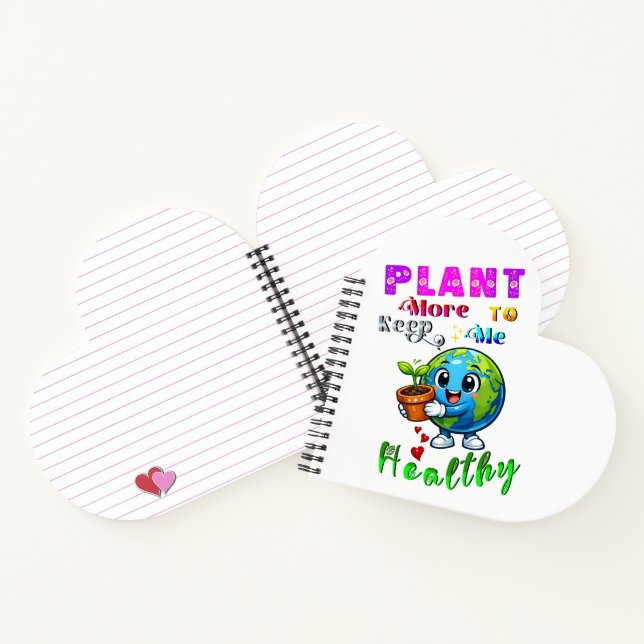 Plant More To Keep Me Healthy Notebook (Inside)