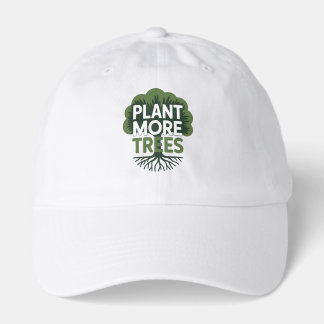 Plant More Trees Eco Environmental Advocacy Hat