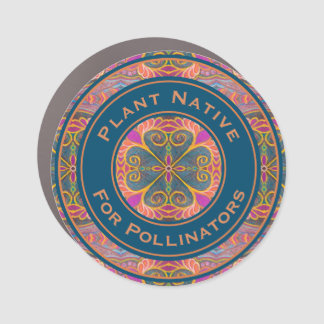 Plant Native Car Magnet Lucky Magenta Emerald