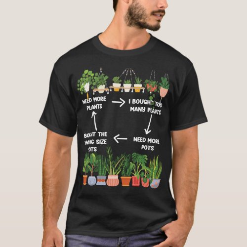 Plant Need More Plants Bought Too Many Plants Need T_Shirt