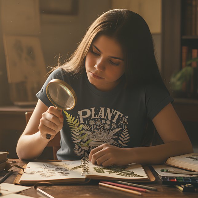 Plant Nerd (white) T-Shirt (Creator Uploaded)