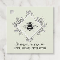 Plant Nursery Gardening Supplies Honey Bee Logo