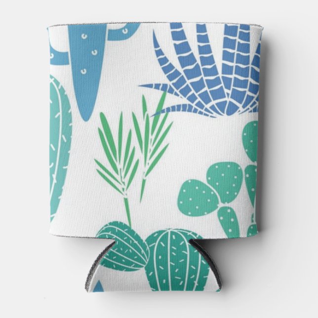 Plant pattern can cooler (Front)