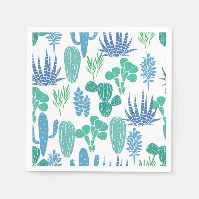 Plant pattern napkins (Front)