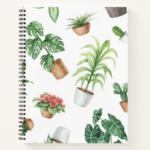Plant pattern notebook