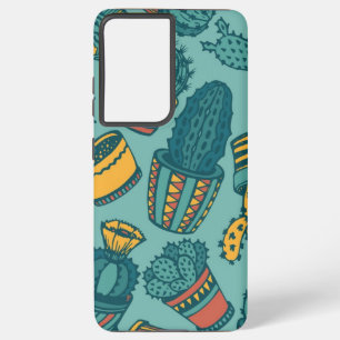 Plant pattern samsung galaxy s21 ultra case
