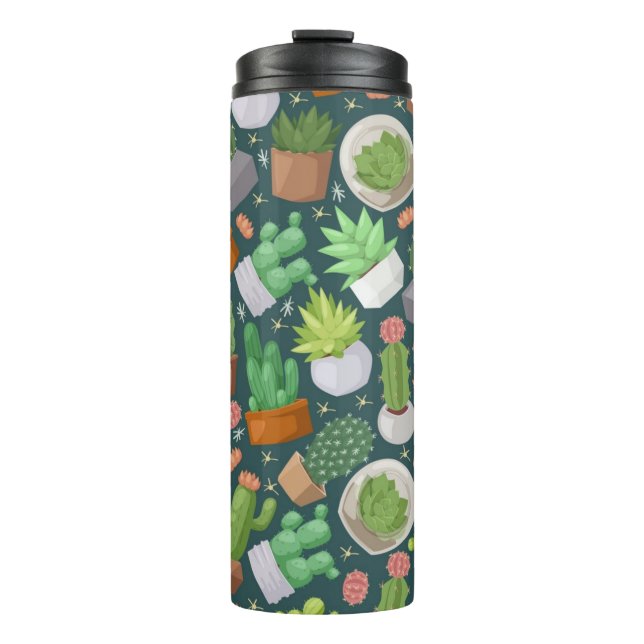 Plant pattern thermal tumbler (Front)