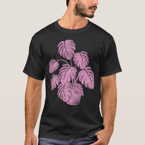 Plant Plant Diamond Diamond Monstera T_Shirt