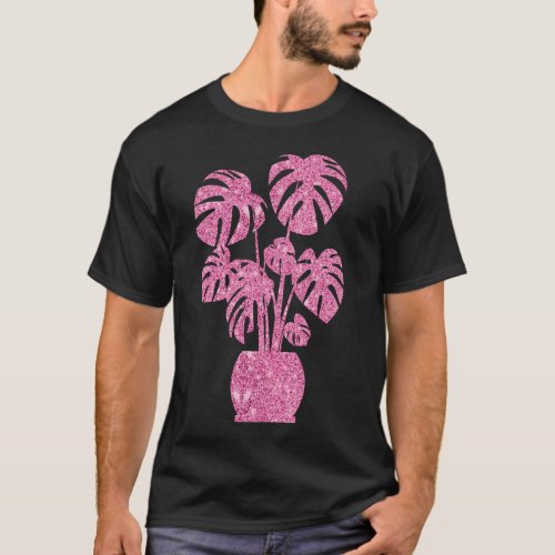 Plant Plant Diamond Diamond Monstera T_Shirt