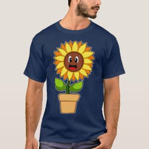 Plant pot Sunflower Flower T-Shirt