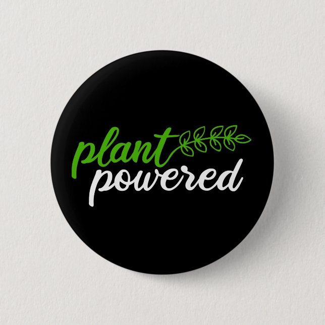 Plant Powered Button (Front)