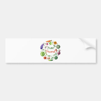 Plant-Powered Designs Bumper Sticker