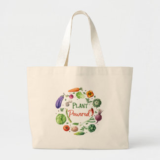 Plant-Powered Designs Large Tote Bag