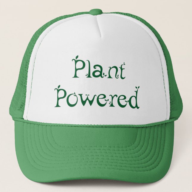 Plant Powered Trucker Hat (Front)
