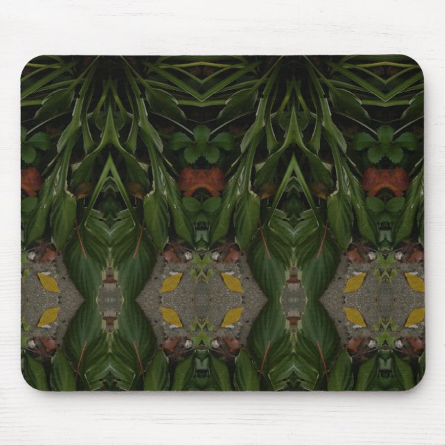 plant reflections     mouse pad (Front)