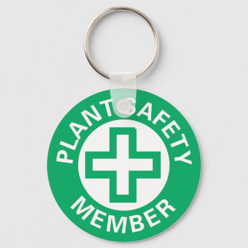 Plant Safety Member Keychain