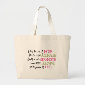 Plant the seed of HOPE Large Tote Bag