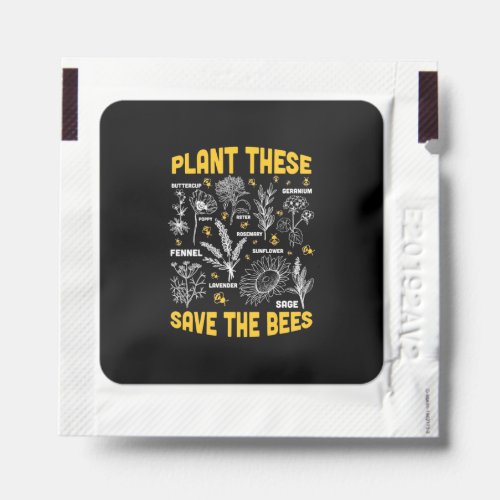 Plant These Save The Bees Hand Sanitizer Packet