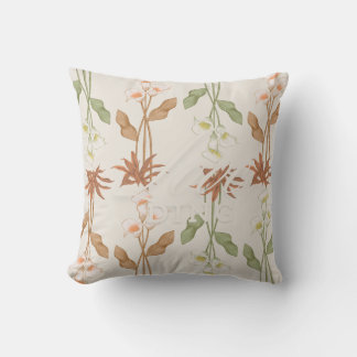 Plant  throw pillow