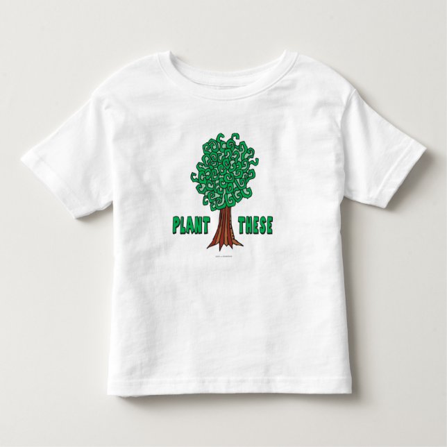 Plant Trees Toddler T-shirt (Front)