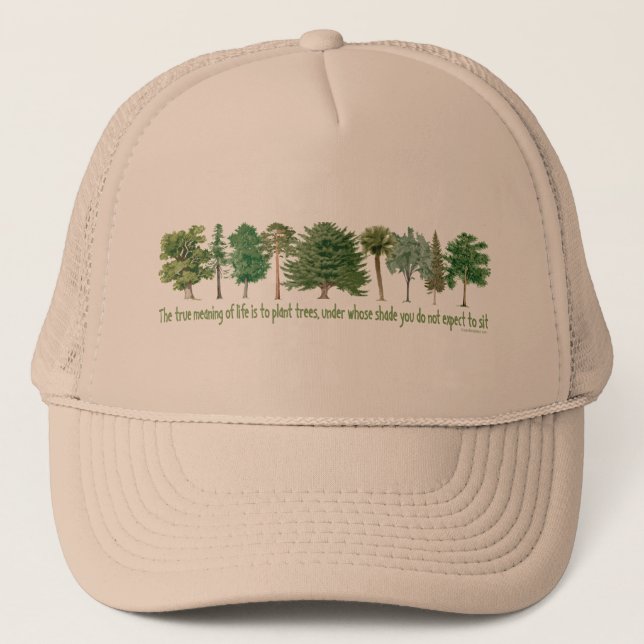 Plant Trees Trucker Hat (Front)