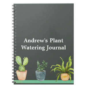 Plant Watering Journal 