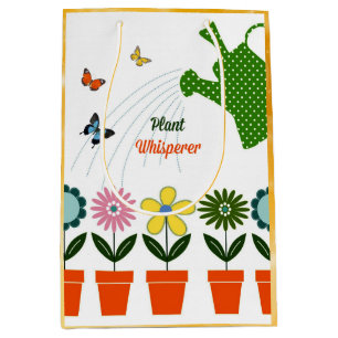 Plant Whisperer - How Does Your Garden Grow? Medium Gift Bag