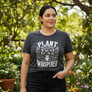Plant Whisperer Plus Size T-Shirt