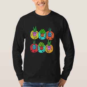 Plant Women Gardening Growing Garden Florist Pot P T-Shirt