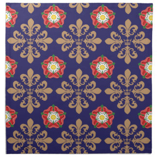 Plantagenets fleur patterns napkin