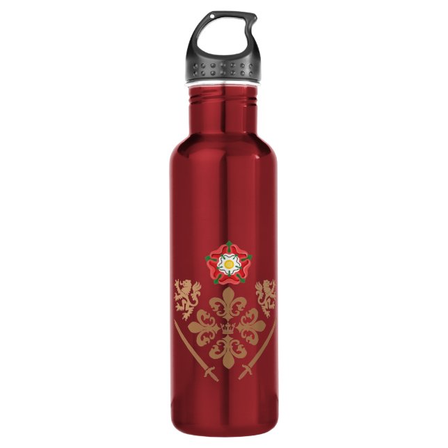 Plantagenets fleur water bottle (Front)